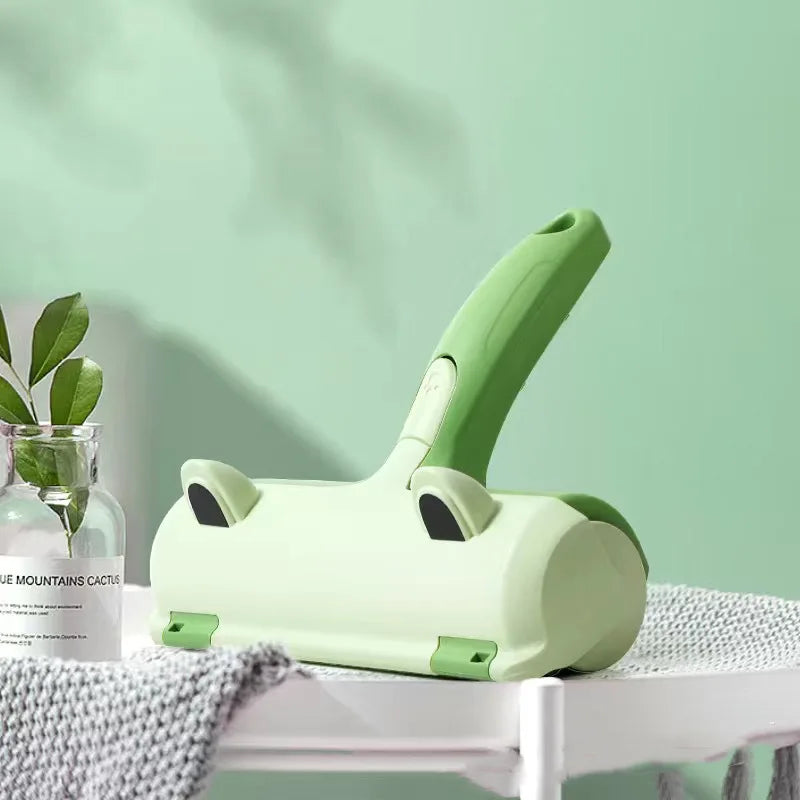 Pet Hair Remover Roller - Dog & Cat Fur Remover with Self-Cleaning Base - Efficient Animal Hair Removal Tool - Perfect for Furni
